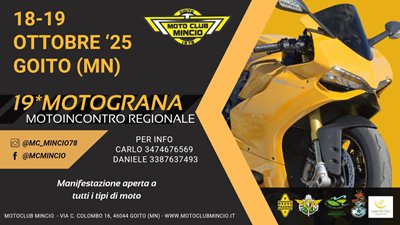 Locandina evento 19 MOTOGRANA
