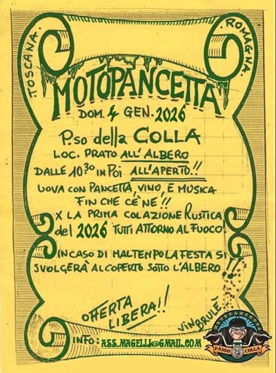 Locandina evento Motopancetta