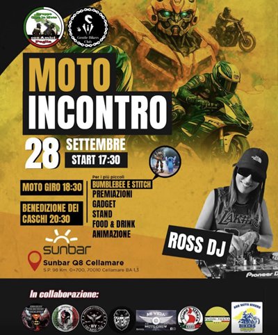 Locandina evento MOTOINCONTRO 