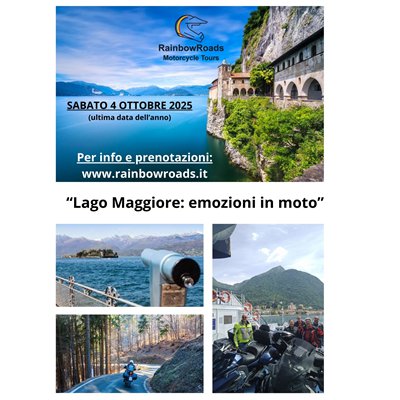 Locandina evento Lago Maggiore: emozioni in moto