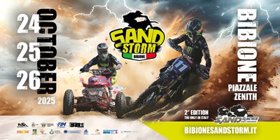 Locandina evento 2 BIBIONE SAND STORM