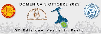 Locandina evento 7 VESPE IN PRATO