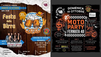 Locandina evento FESTA DELLA BIRRA E MOTOPARTY