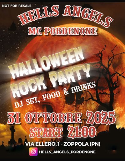 Locandina evento HALLOWEEN PARTY 