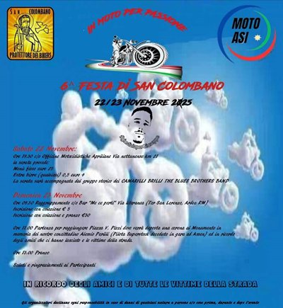 Locandina evento 6 FESTA DI SAN COLOMBANO