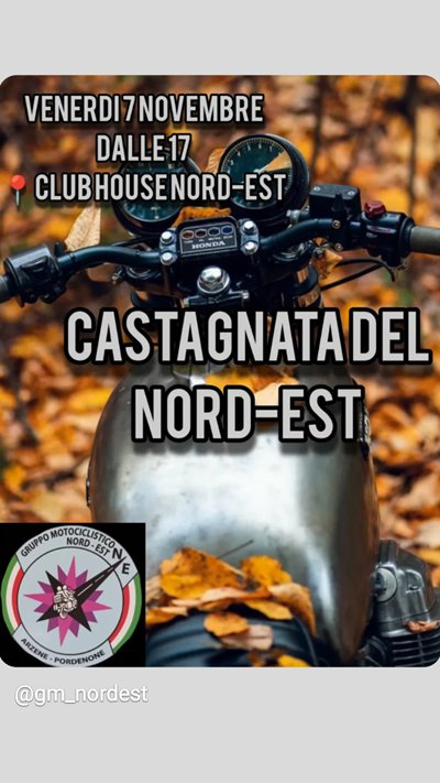 Locandina evento CASTAGNATA DEL NORD EST
