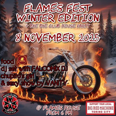Locandina evento FLAMES FEST WINTER EDITIO