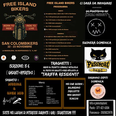 Locandina evento San Colombiker 
