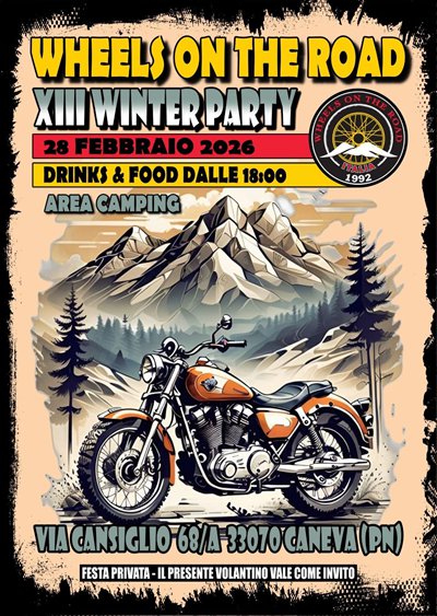 Locandina evento 8 WINTER PARTY