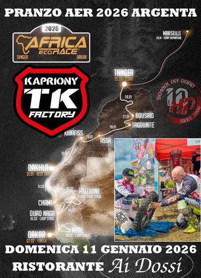 Locandina evento PRANZO AFRICA ECO RACE