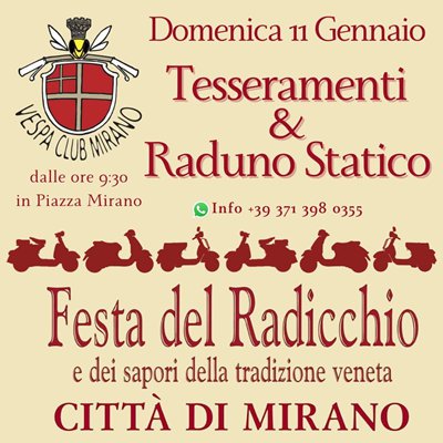 Locandina evento FESTA DEL RADICCHIO 