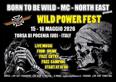 Locandina evento WILD POWER FEST