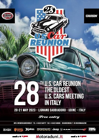 Locandina evento 28^ U.S. CAR REUNIO