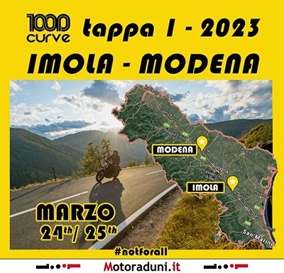 Locandina evento 1000 CURVE - TAPPA I