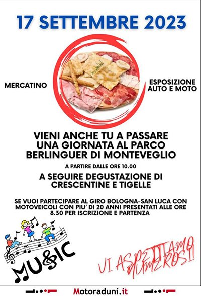 Locandina evento 33° BOLOGNA SAN LUCA