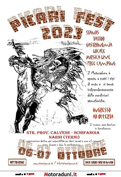 Locandina evento PICARI FEST 2023