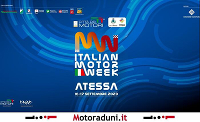 Locandina evento ITALIAN MOTOR WEEK ATESSA