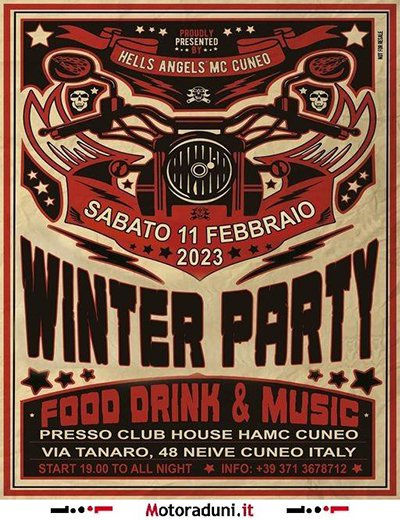 Locandina evento WINTER PARTY