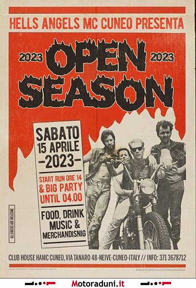 Locandina evento OPEN SEASON 2023