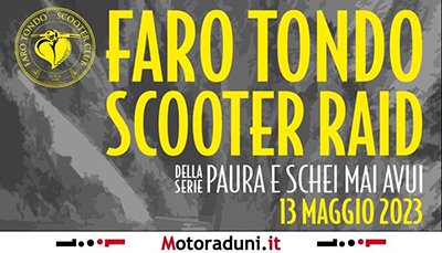 Locandina evento FARO TONDO SCOOTER RAID