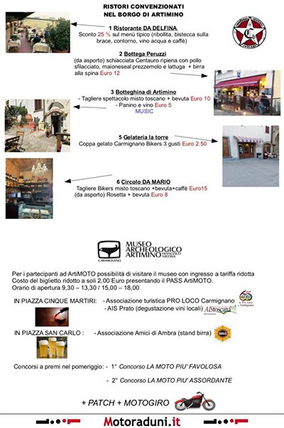 Locandina evento ARTIMOTO 2023