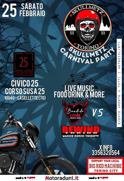 Locandina evento CARNIVAL PARTY 2023