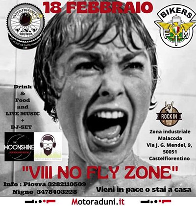 Locandina evento VIII° NO FLY ZONE