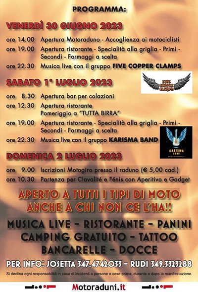 Locandina evento CASTAGNETI BIKERS 2023