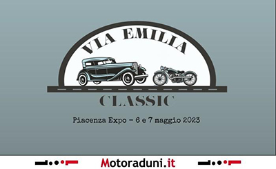 Locandina evento VIA EMILIA CLASSIC 2023