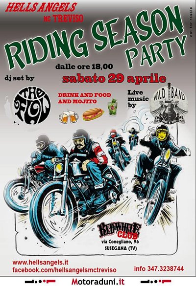 Locandina evento RIDING SEASON PARTY
