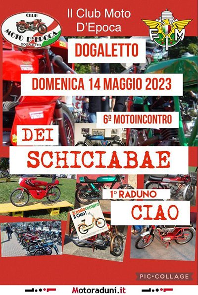 Locandina evento 6º RADUNO SCHICIABAE