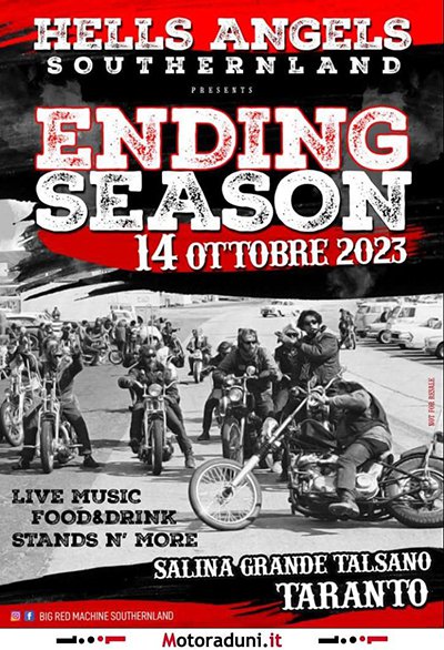 Locandina evento ENDING SEASON 2023
