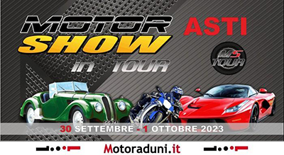 Locandina evento MOTOR SHOW IN TOUR