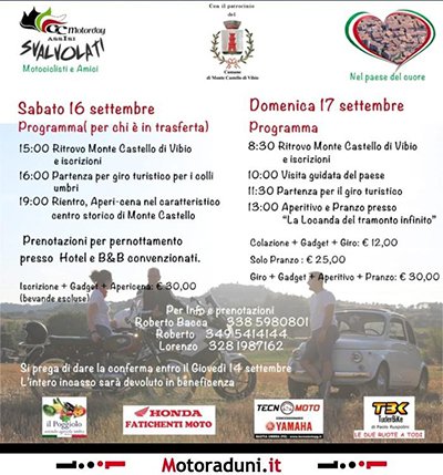 Locandina evento 2° AUTO-MOTOINCONTRO PER MEZZI D'EPOCAE NO