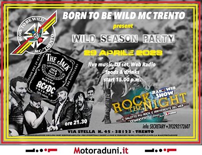 Locandina evento WILD SEASON PARTY
