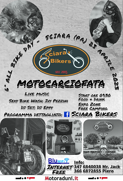 Locandina evento 6° ALL BIKE DAY - MOTOCARCIOFATA