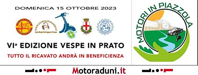 Locandina evento VI° VESPE IN PRATO