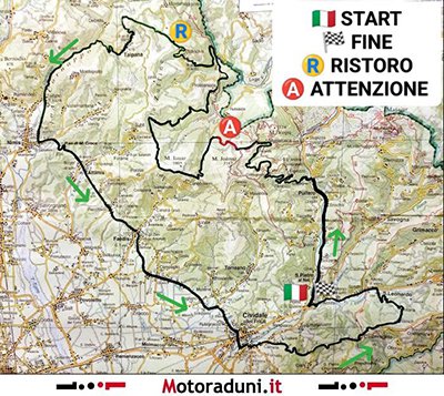 Locandina evento 3° TOUR AFRICA TWIN & TRANSALP