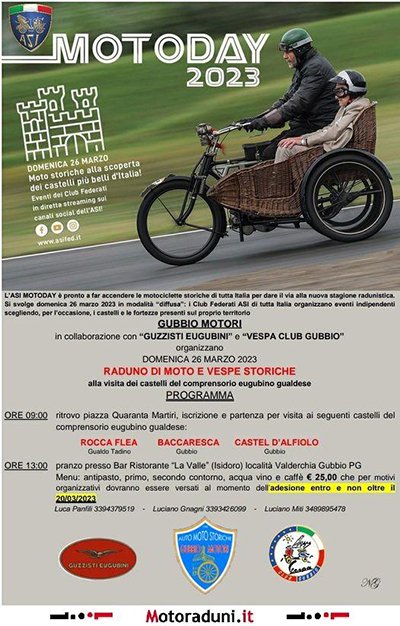Locandina evento MOTODAY 2023