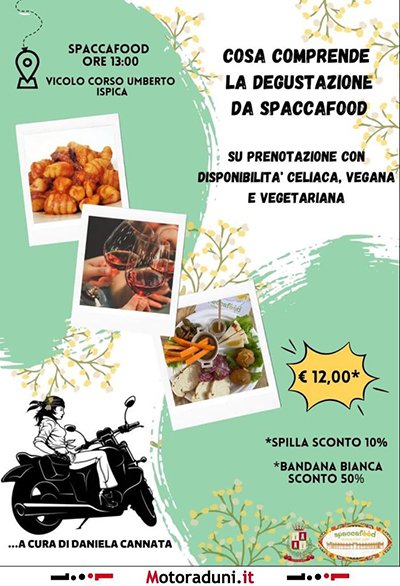Locandina evento FESTA DELLA DONNA IN MOTO