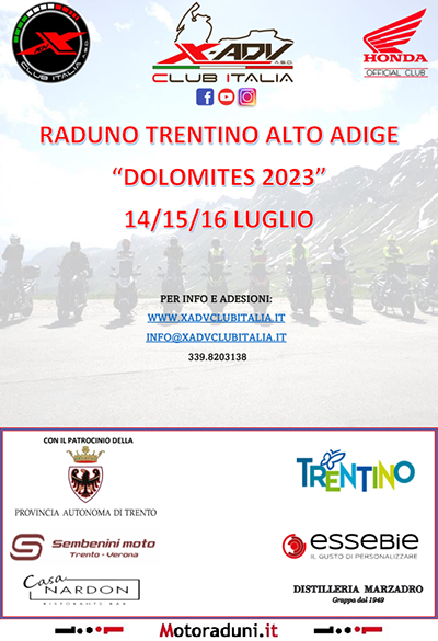 Locandina evento DOLOMITES 2023