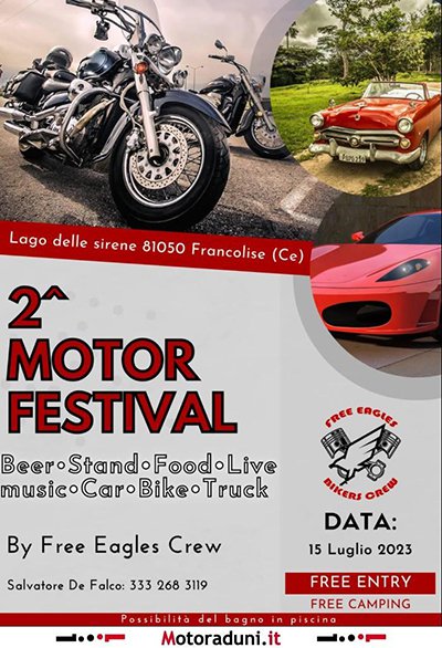 Locandina evento 2° MOTOR FESTIVAL