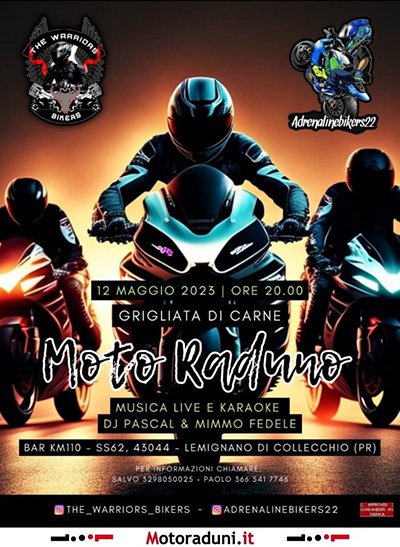 Locandina evento MOTO RADUNO