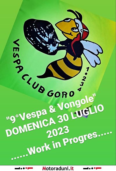 Locandina evento 9° VESPA & VONGOLE