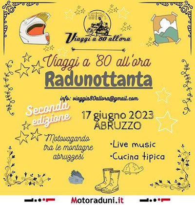 Locandina evento R A D U N O T T A N T A - SECONDA EDIZIONE