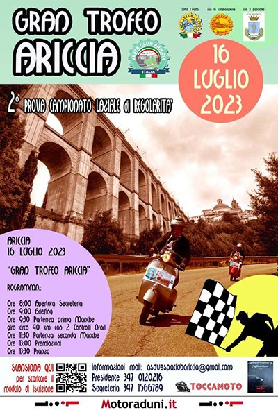Locandina evento GRAN TROFEO ARICCIA