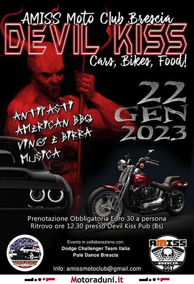 Locandina evento DEVIL KISS