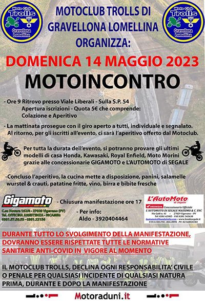 Locandina evento MOTOINCONTRO