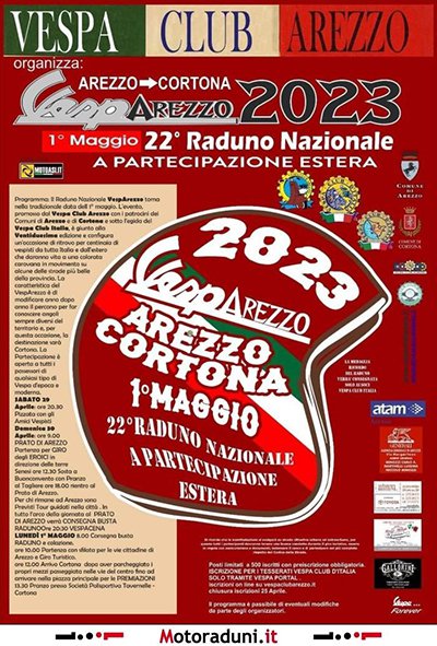 Locandina evento VESPAREZZO 2023
