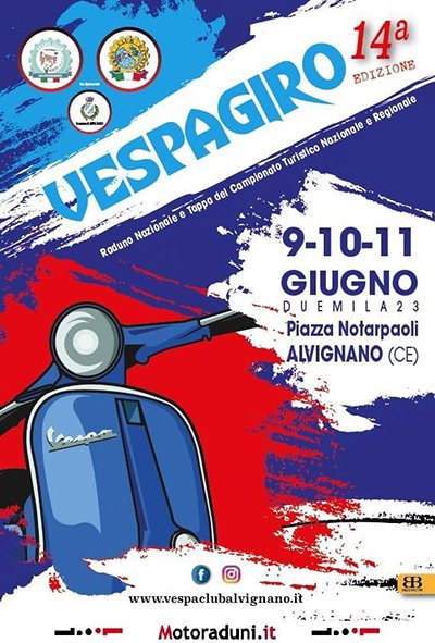 Locandina evento 14° VESPAGIRO